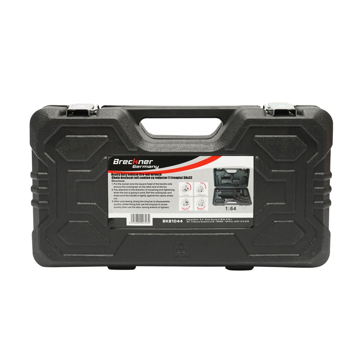 Cheie pentru desfacut roti camion 30x32 cu reductor 1 treapta Breckner Germany Cheie pentru desfacut roti camion 30x32 cu reductor 1 treapta Breckner Germany